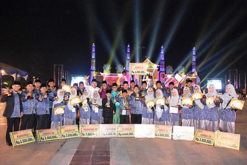 MTQ Provinsi Riau, Bengkalis Duduki Peringkat 4